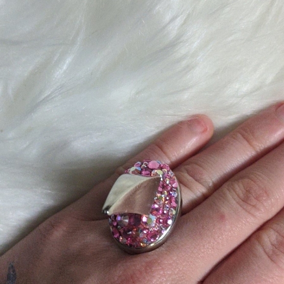 Tarina Tarantino Debbie Beasley pink ring